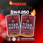 Pack Titan Coffe x 2 Unidades